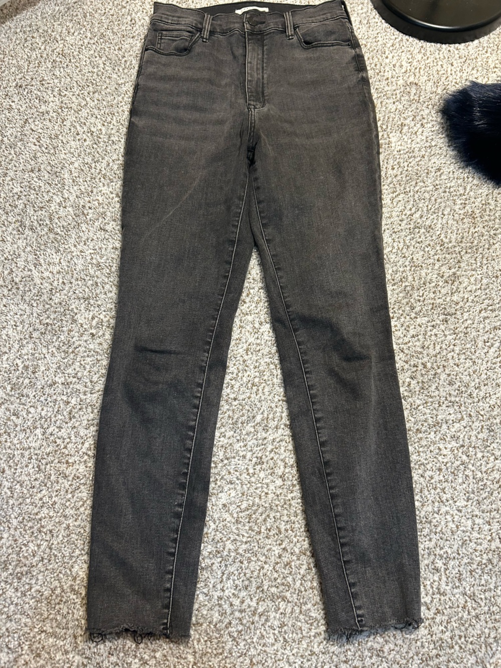 PacSun Women's Charcoal Skinny Jeans